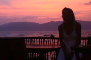 El Cabito Restaurant is hands down the best place in Las Galeras to watch the sun set.